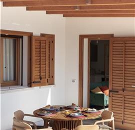 3 bedroom villa with pool near Castellamarre del Golfo, sleeps 5